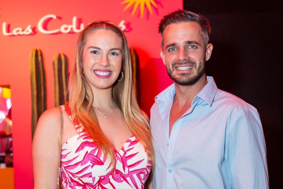 Alina Akselrad y Giulio Vittorio. (Foto: Especial)