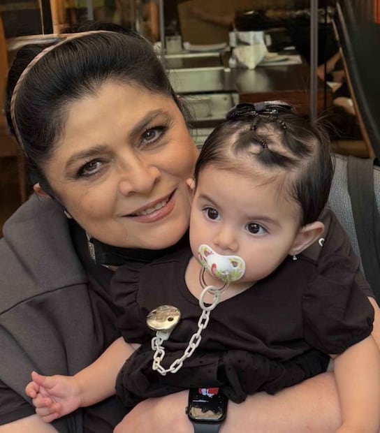 Victoria Ruffo comparte una nueva fotografía con su nieta Tessa / Foto: X
