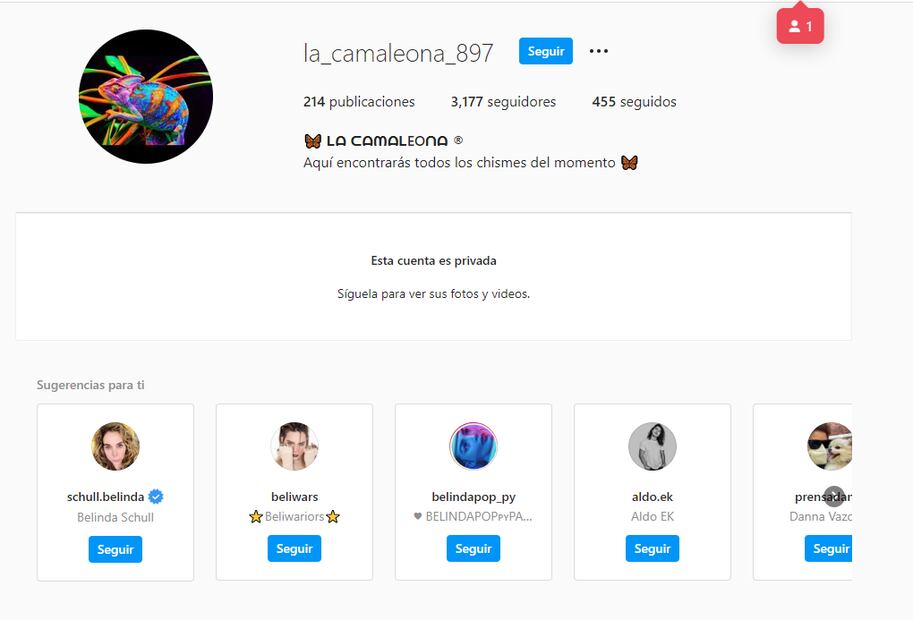 Lanzan el rumor de que la mamá de Belinda tendría una cuenta en redes con la que ataca a Christian Nodal