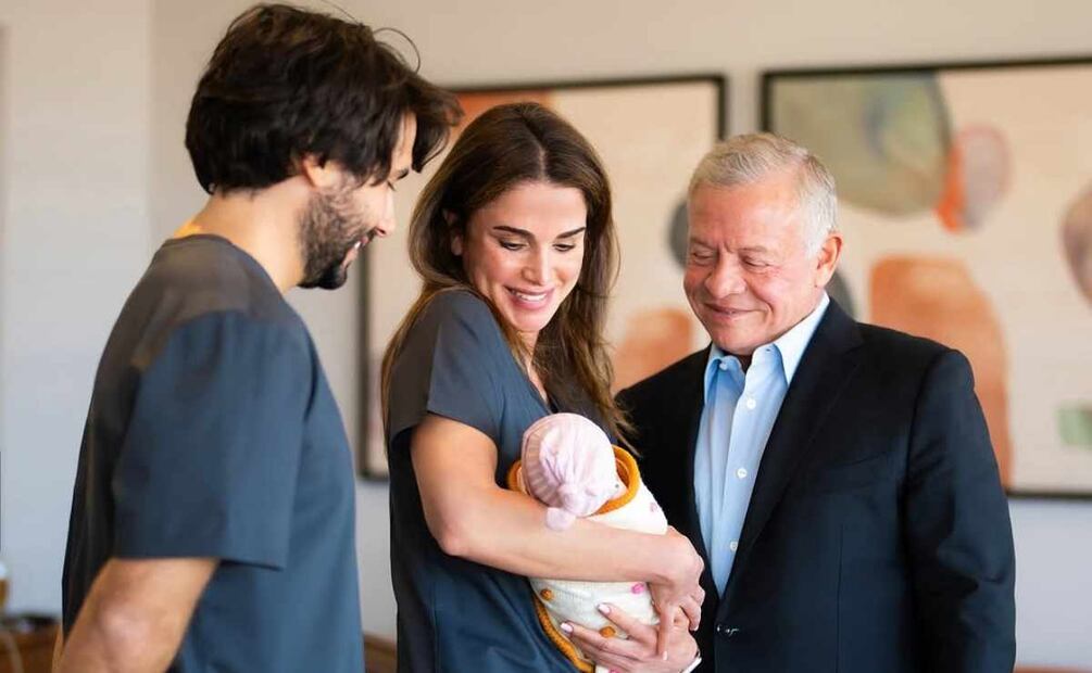 El rey Abdalá II y la reina Rania de Jordania se convirtieron en abuelos por segunda vez / Foto: Instagram