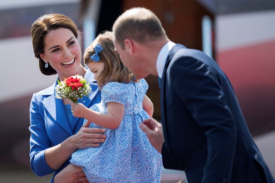 El príncipe William confiesa lo difícil que es peinar a la princesa Charlotte 