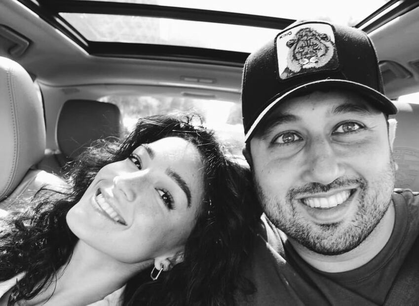 Ale Capetillo y su prometido Nader Shoueiry / Foto: Instagram