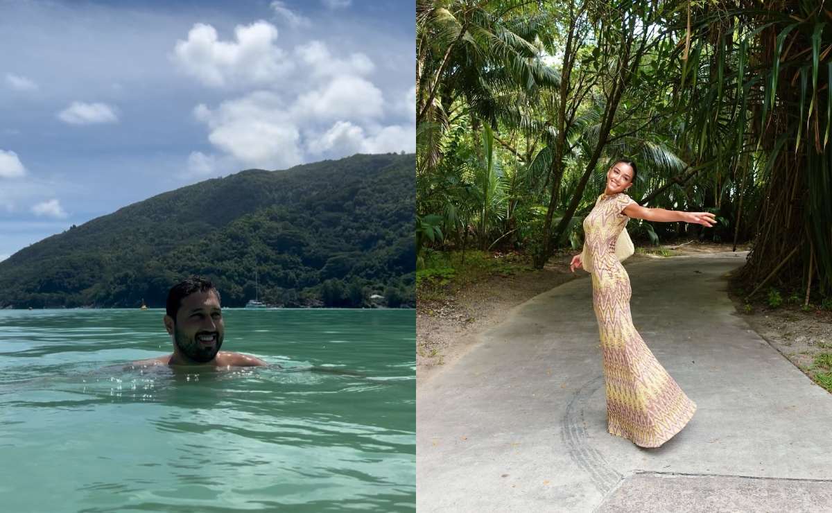Ale Capetillo y Nader Shoueiry en las Islas Seychelles / Fotos: Instagram @alecapetilloga