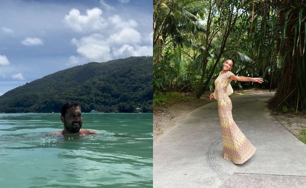 Ale Capetillo y Nader Shoueiry en las Islas Seychelles / Fotos: Instagram @alecapetilloga