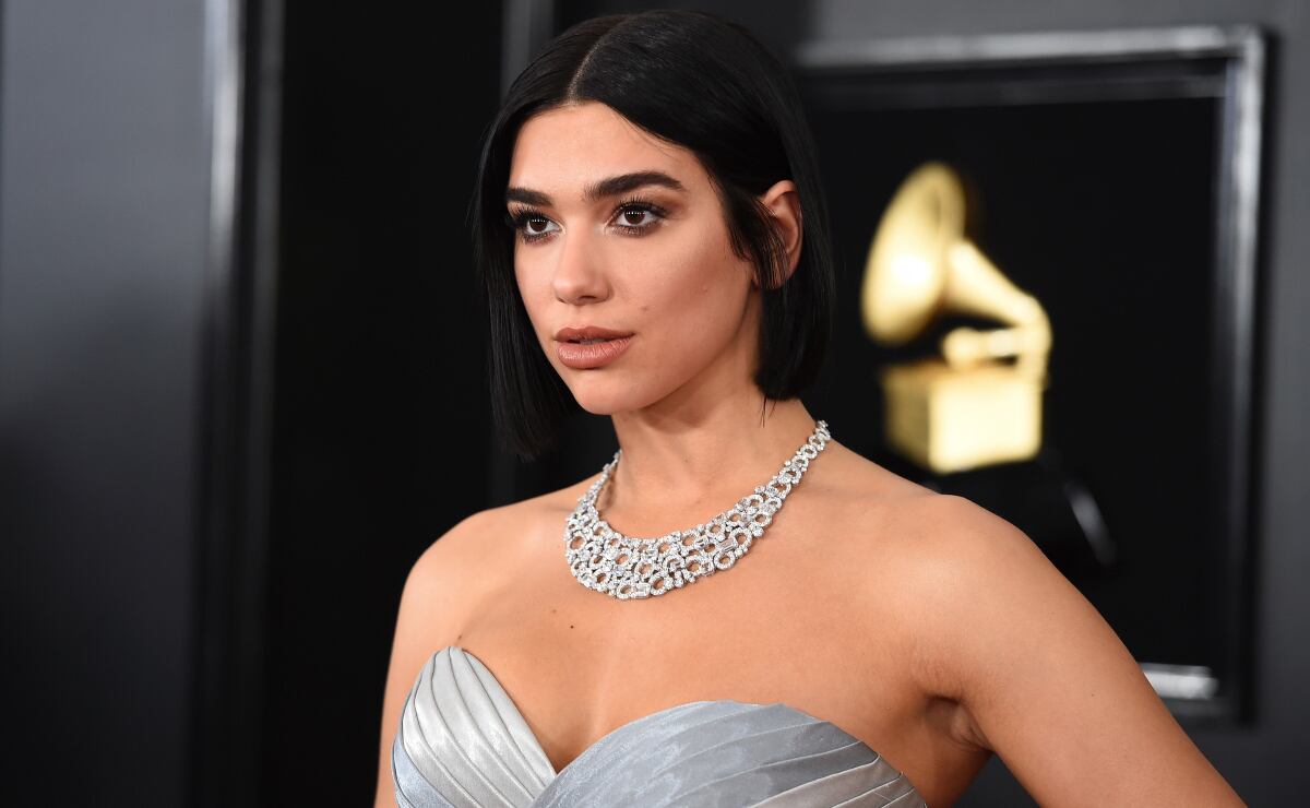 Dua Lipa en revelador bikini de “Los ositos cariñositos” 