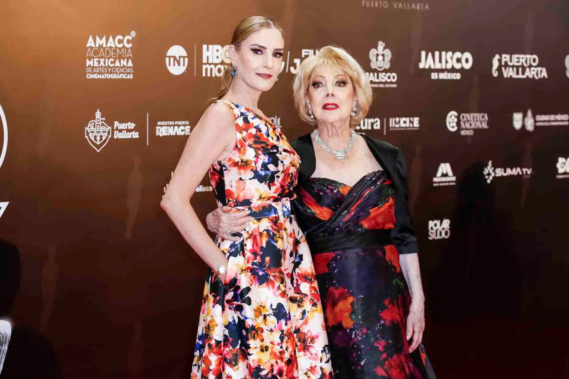 Chantal  y Jacqueline Andere. (Foto: Esteban Torreblanca)