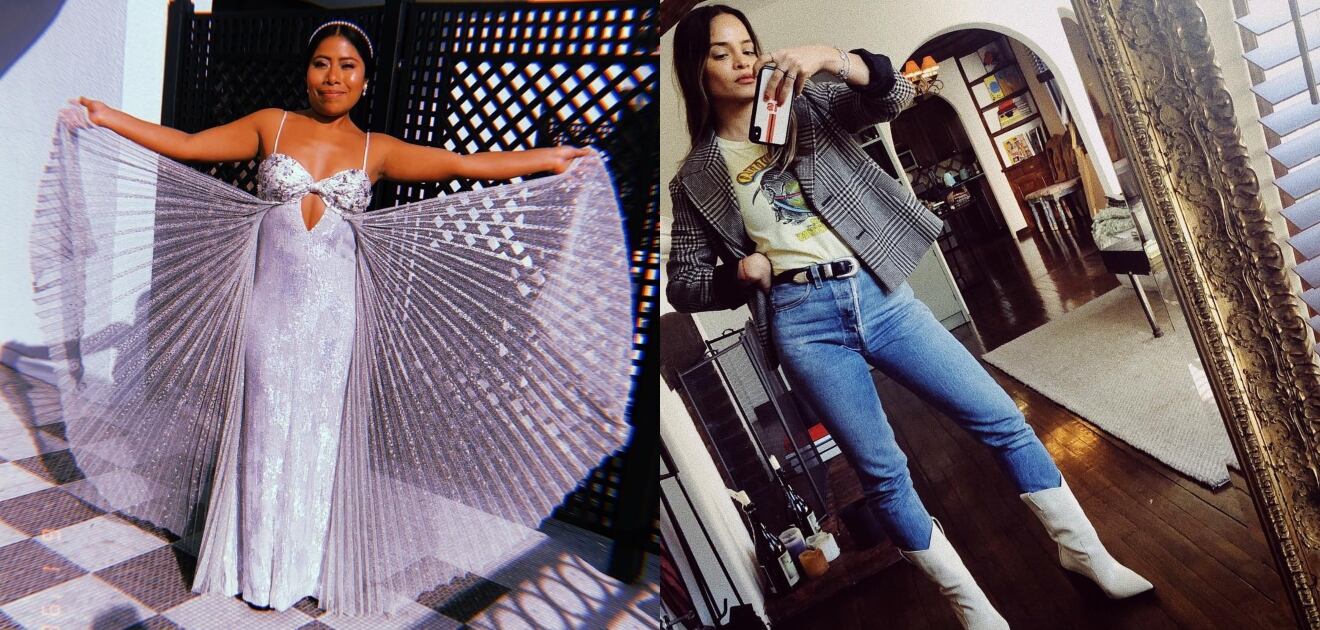 ¿Quién fue la estilista que visitó a Yalitza Aparicio con el polémico vestido de los Golden Globes?