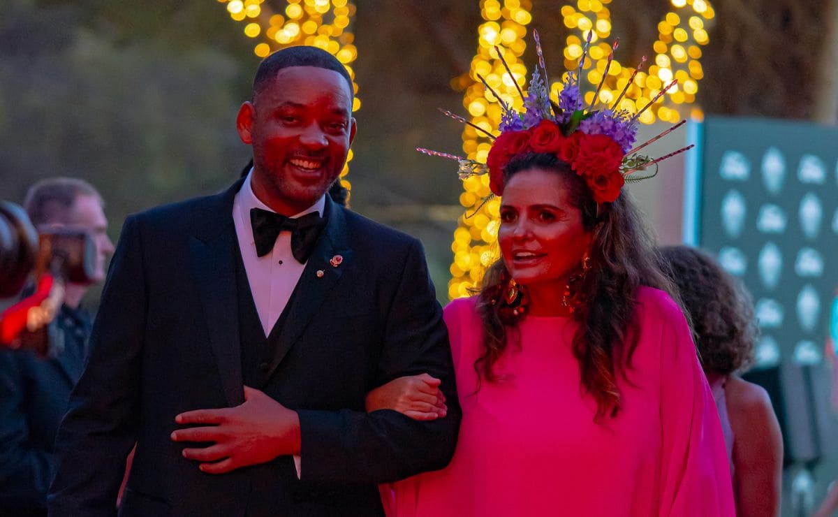 Will Smith y Sandra García-Sanjuan en el 15 aniversario de la Gala Starlite / Foto: Cortesía
