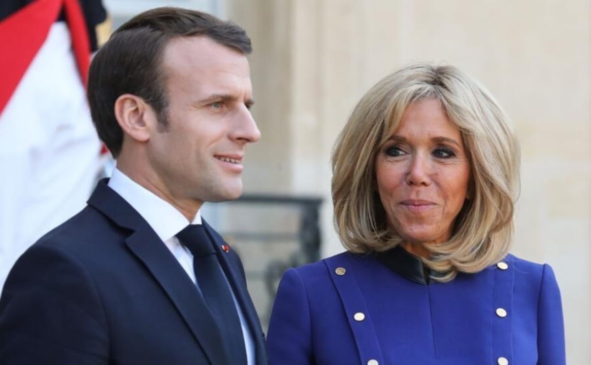 Ella es Brigitte Trogneux, la esposa de Emmanuel Macron 25 años mayor que él 