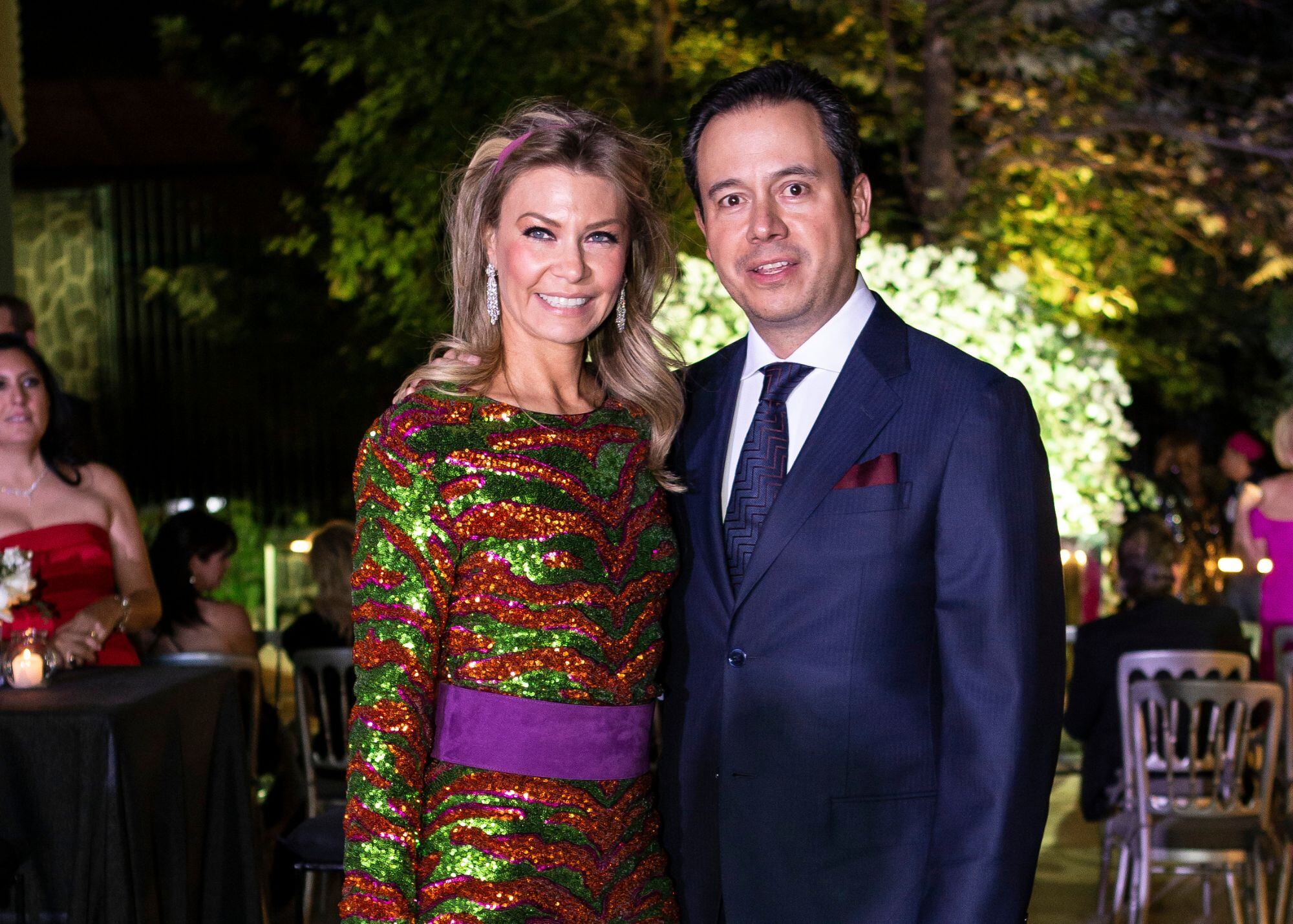 Lili Henaine y Manolo Fernández. (Foto: Esteban Torreblanca)