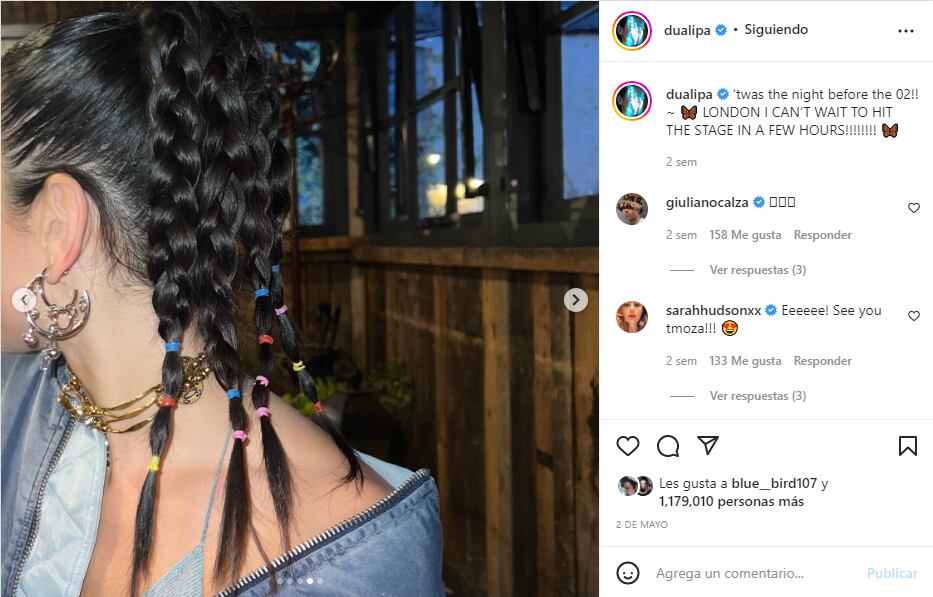 Dua Lipa y Rosalía lucen el peinado medusa que revoluciona en las redes