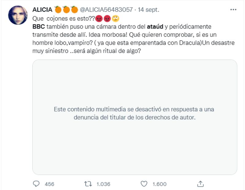 La falsa teoría sobre una cámara dentro del ataúd de Isabel II