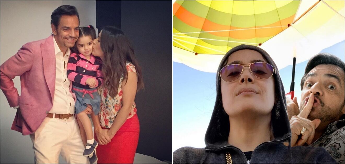 <p>Aitana Derbez y Salma Hayek convivieron durante la promoción de la película&nbsp;“How to be a latin lover”. <strong>(Fotos: Instagram)</strong></p>
