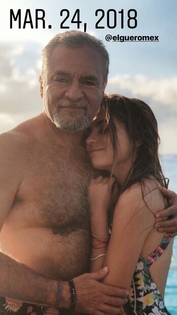 Sofía Castro comparte fotos con su papá y sus mejores recuerdos del 2018