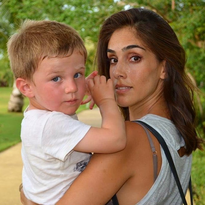 Andrés, el hijo de Sandra Echeverría y Leo de Lozanne / Foto: Especial