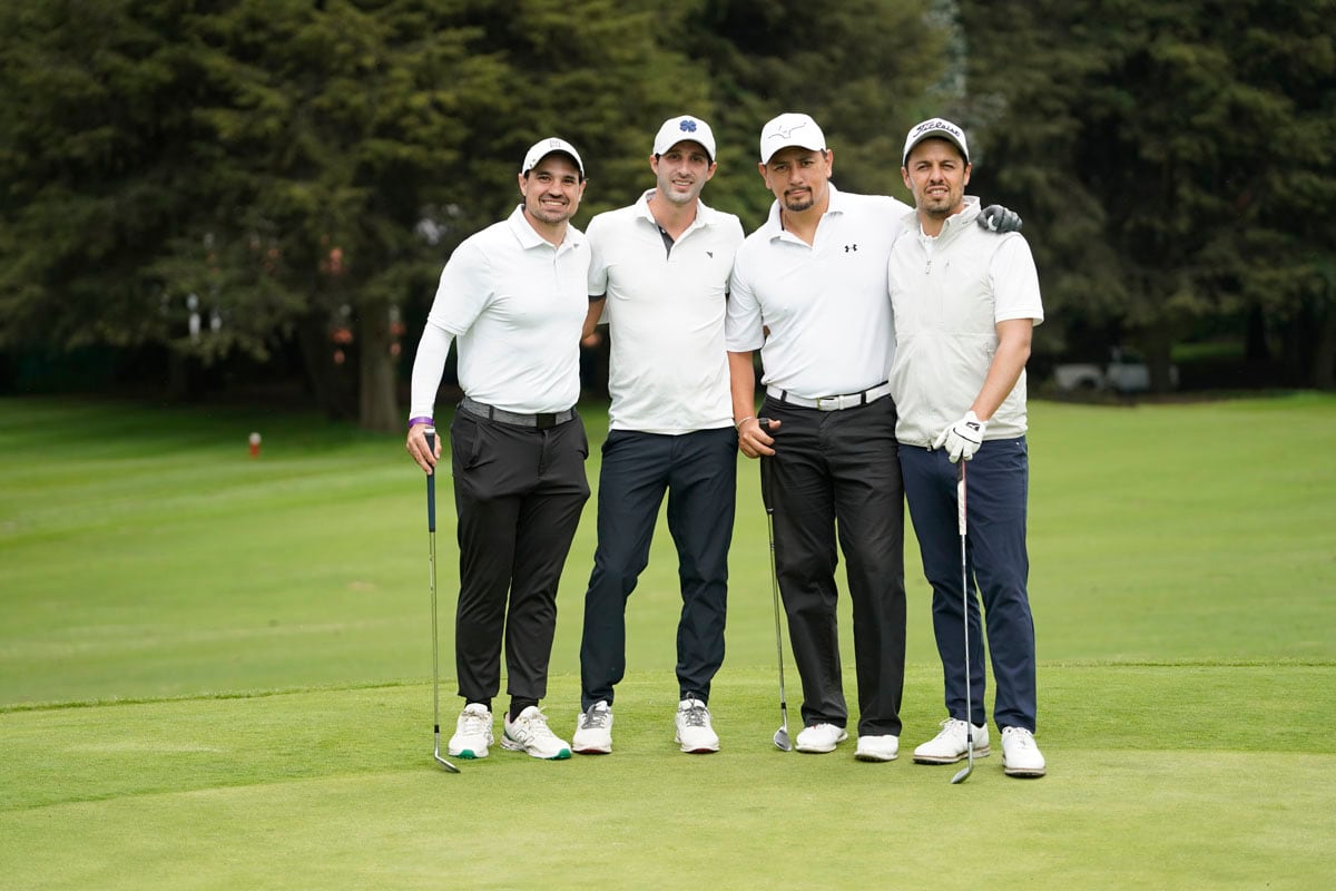 Ricardo Oviedo, Memo Chavero, Harry Ben y Diego Zamacona. (Foto: Leonardo Gómez)