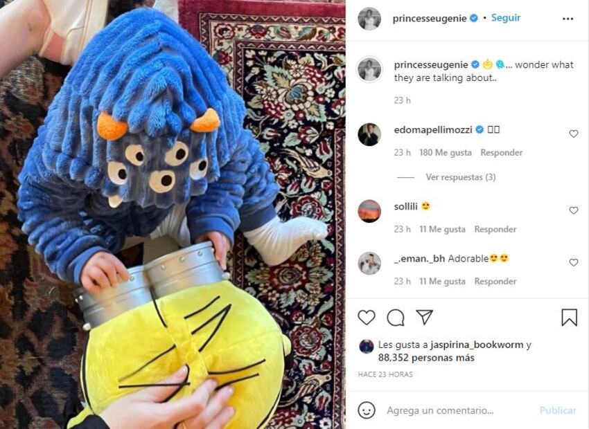 Las royals también celebran Halloween