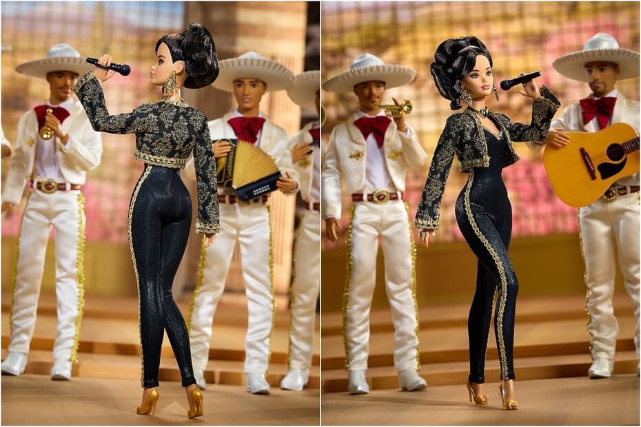 Así luce la muñeca Barbie inspirada en Juan Gabriel / Fotos: Instagram