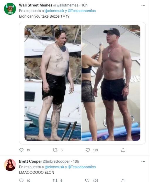 Elon Musk se burla de su foto topless y exclama "free the nip..." 