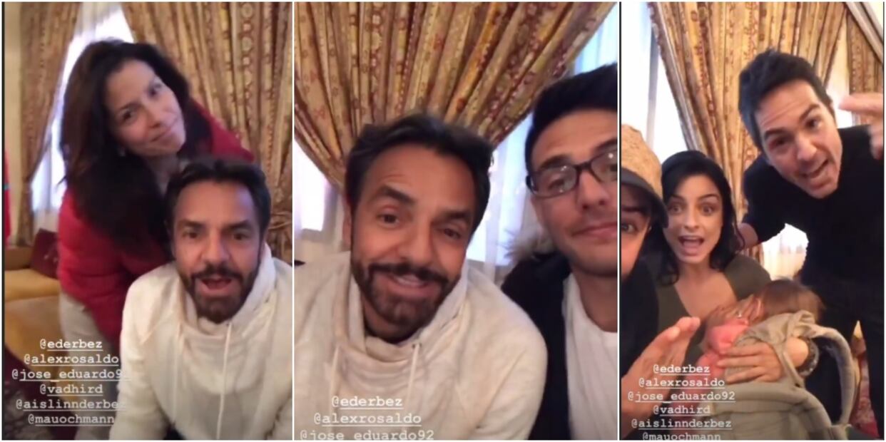 Aislinn Derbez y Mauricio Ochmann reaparecen en Instagram con tiernas fotos de Kailani  