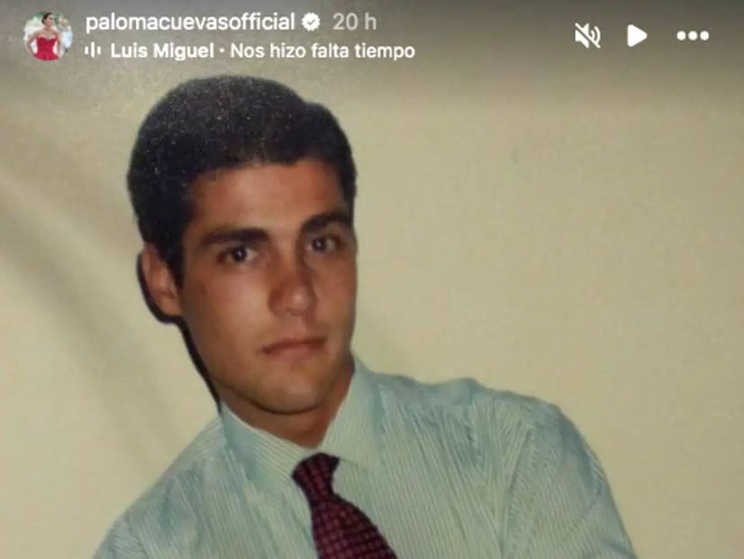 Paloma Cuevas compartió una foto de su hermano / Foto: Instagram @palomacuevasofficial