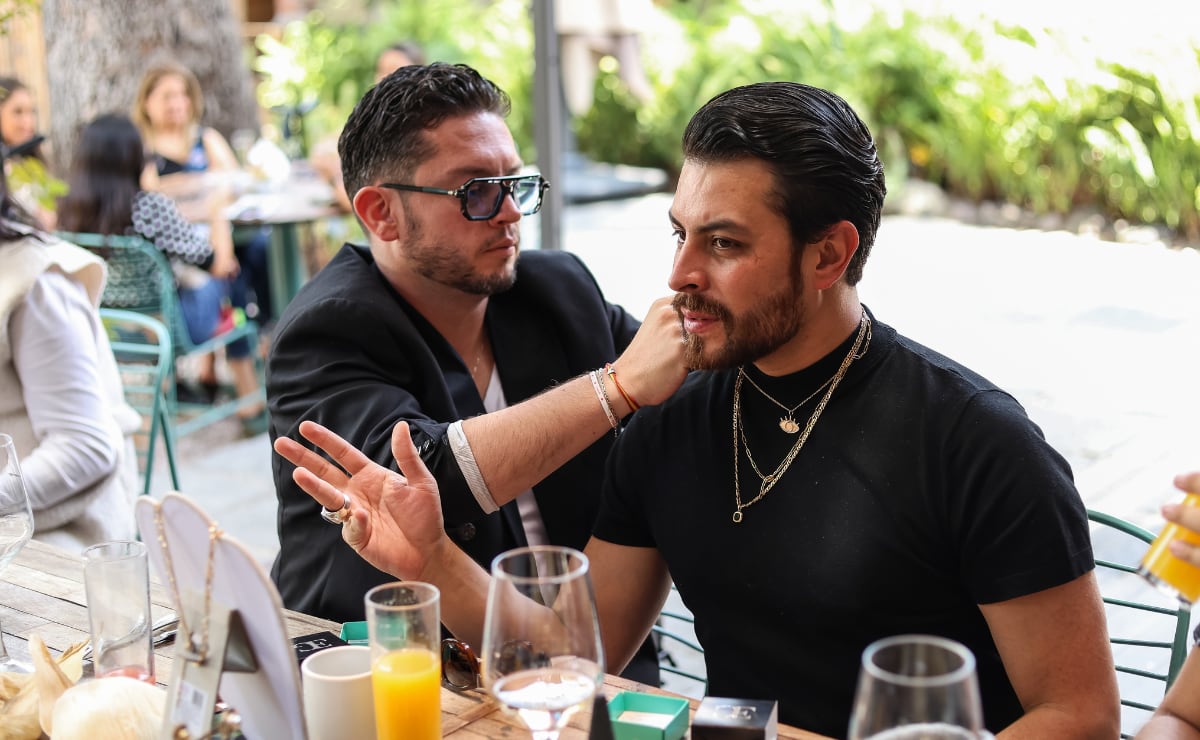 Armando Caso y Giovanni Guazo. (Foto: Esteban Torreblanca)