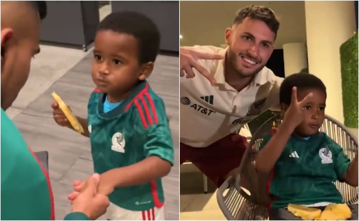 Niño etiope recibe dulce sorpresa, "Los mexicanos nacemos donde nos da la gana"