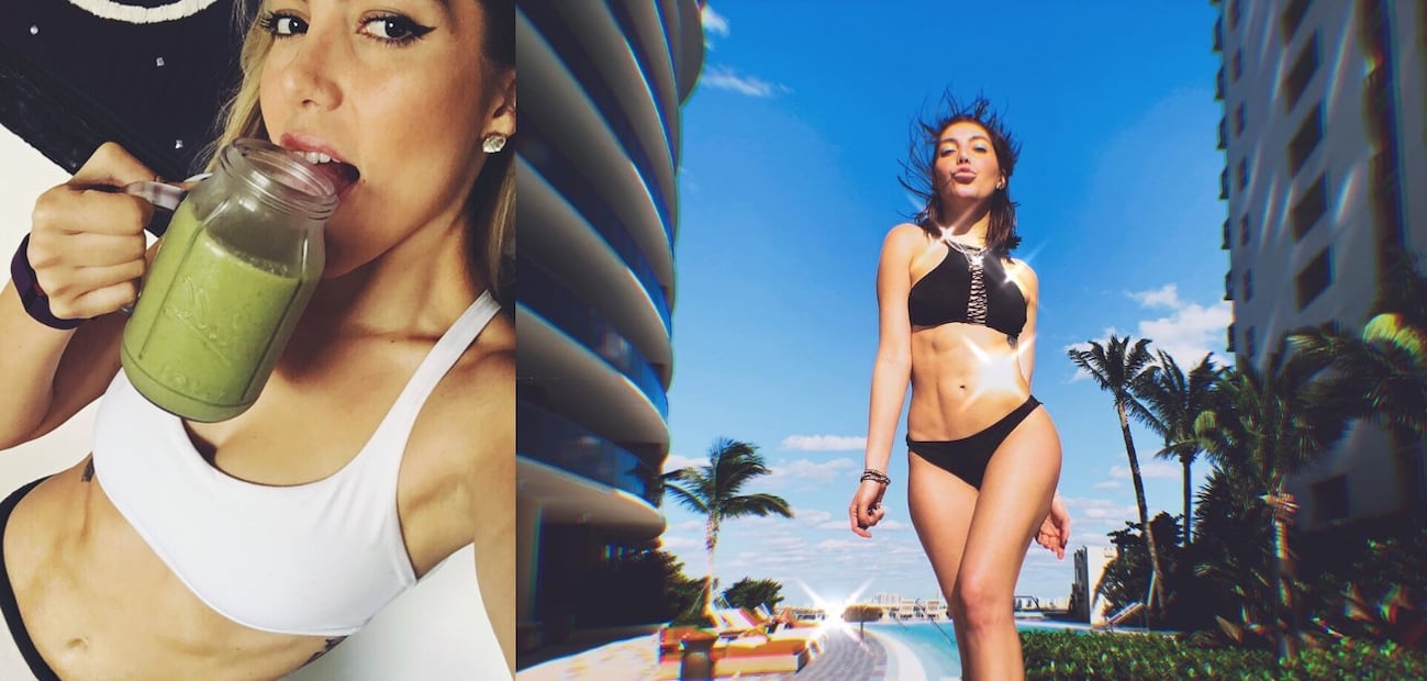 Fotos: Frida Sofía y su abdomen de infarto 