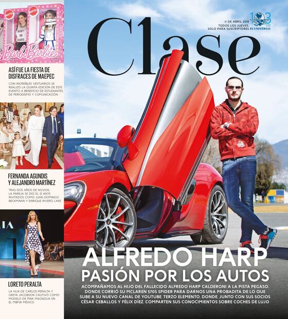 Alfredo Harp, pasión por los autos 