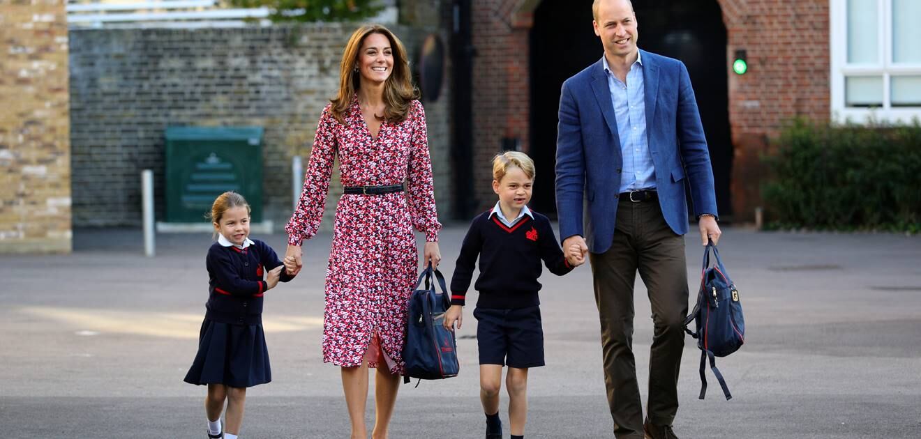 FOTOS: Las mejores imágenes de la princesa Charlotte en su primer día de escuela