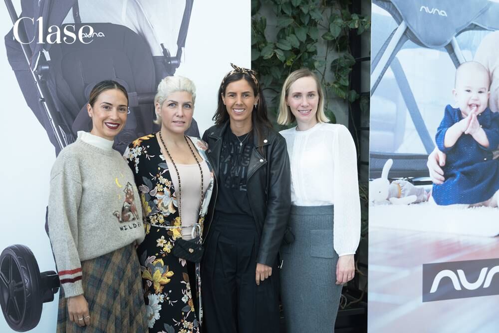 Ale Chedraui, Katya Valdés y Andrea Wade en el desayuno de un nuevo proyecto de productos para bebé