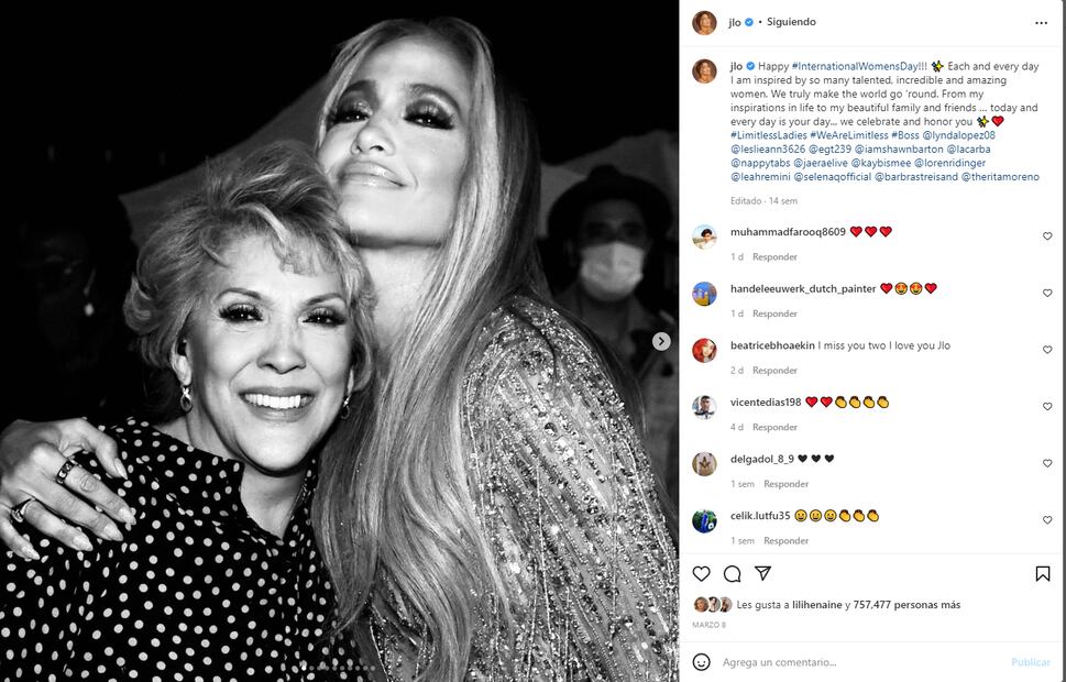 Jennifer Lopez revela que su mamá solía golpearla