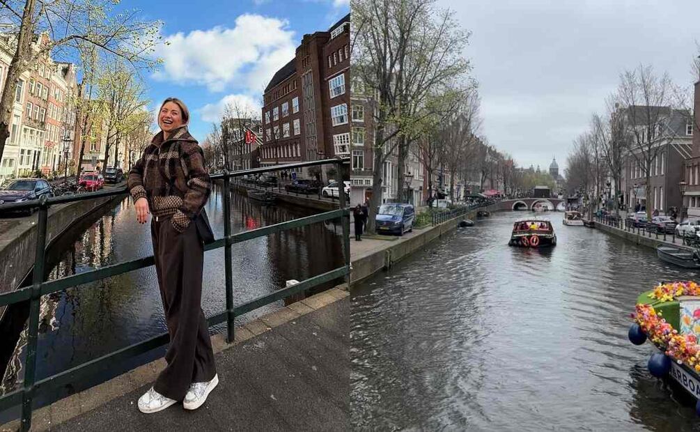 Ludwika Paleta compartió las mejores fotos de su visita a Ámsterdam / Fotos: Instagram