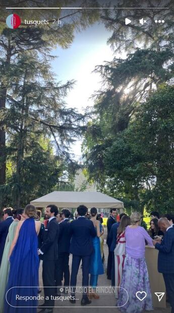 Algunos invitados en la boda de Tamara Falcó e Íñigo Onieva / Instagram