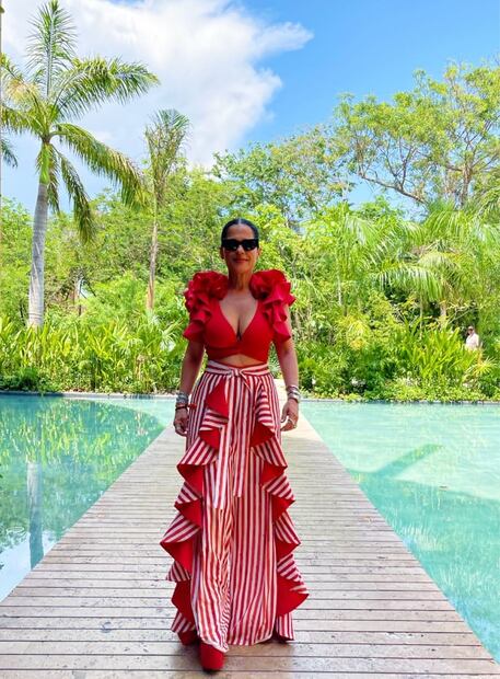 Martha Debayle en Xcaret / Cortesía