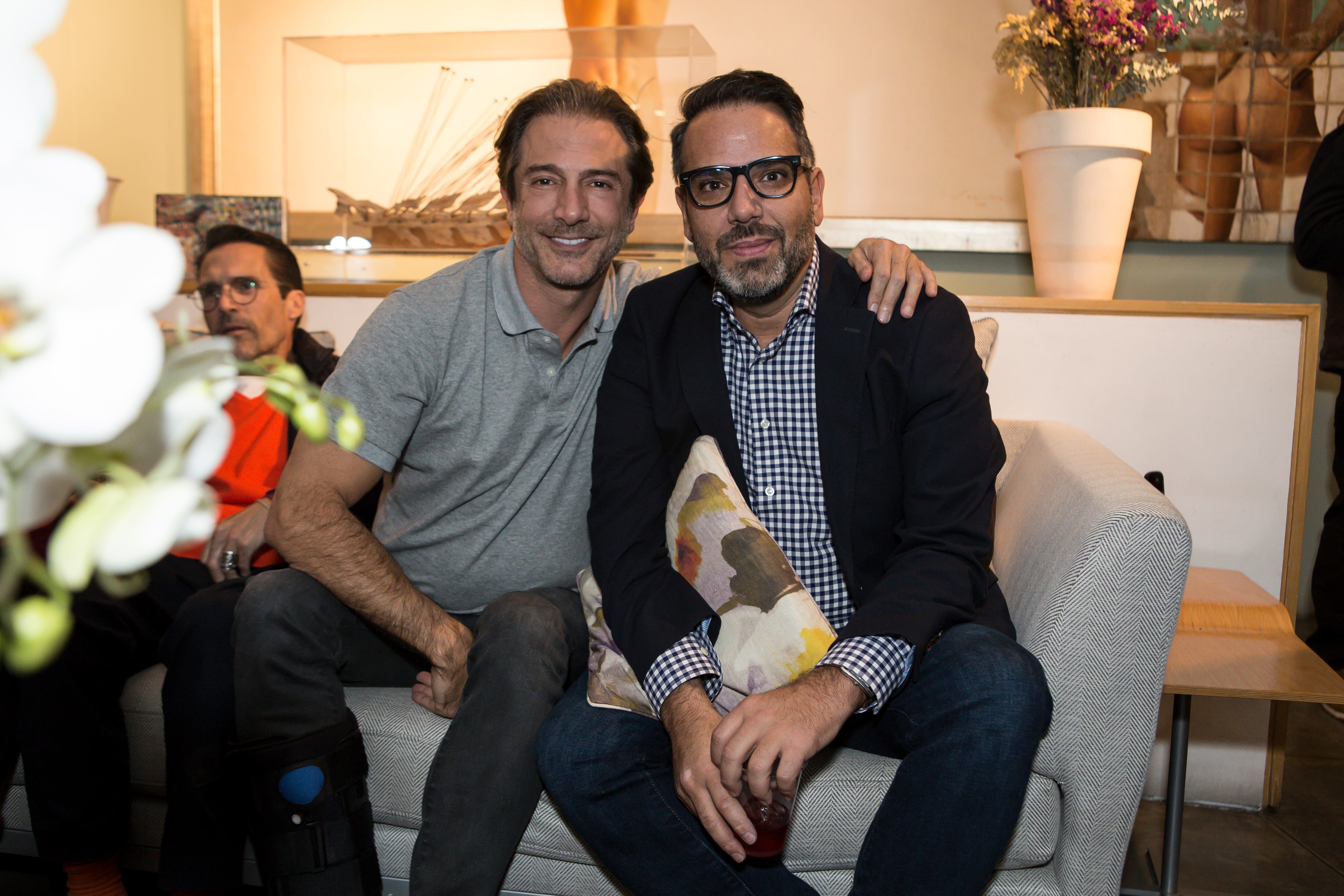 Emanuel Serra y Rodrigo Ortúzar. (Foto: Esteban Torreblanca)