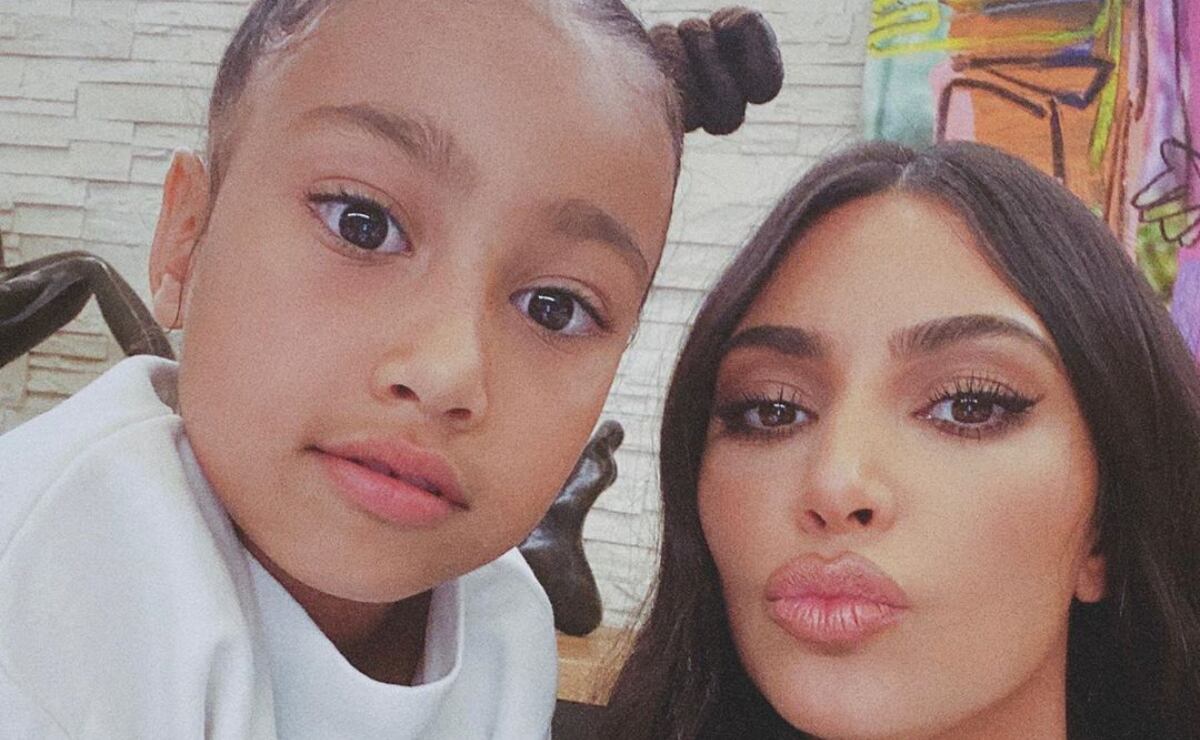 Kim Kardashian estalla y defiende la pintura de su hija North