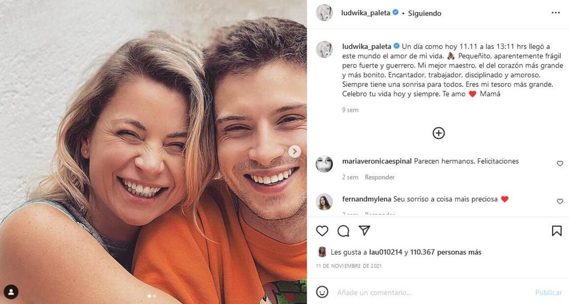 Ludwika Paleta confirmó el debut de su hijo Nicolás como actor