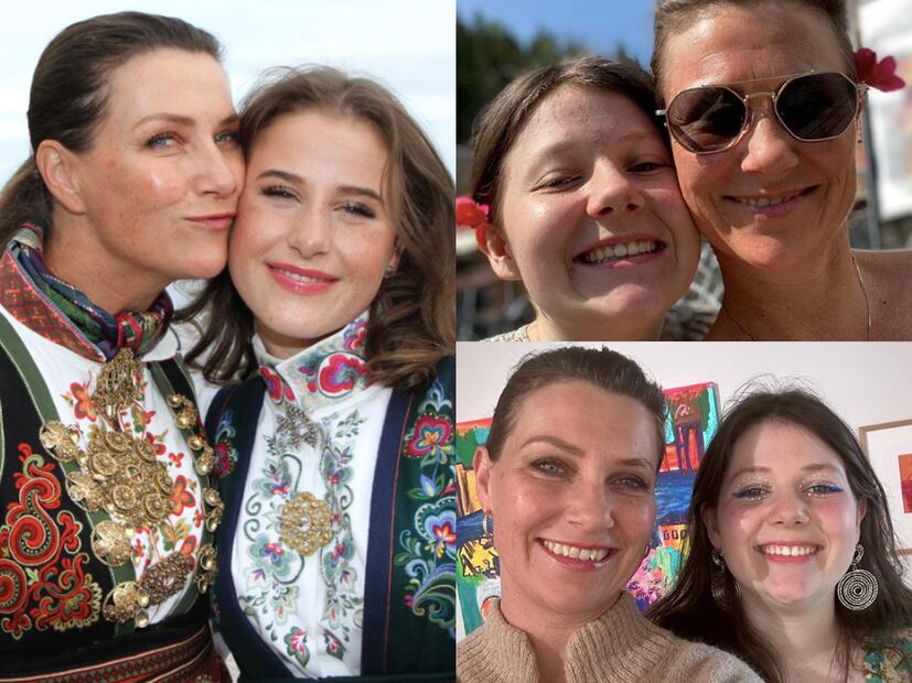 Las hijas de Marta Luisa de Noruega / Foto: Instagram