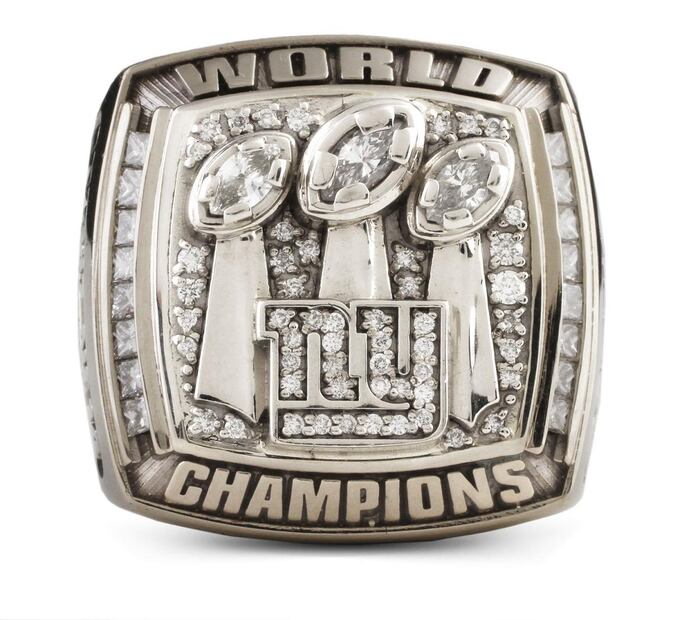 Los 5 anillos más costosos de la historia del Super Bowl