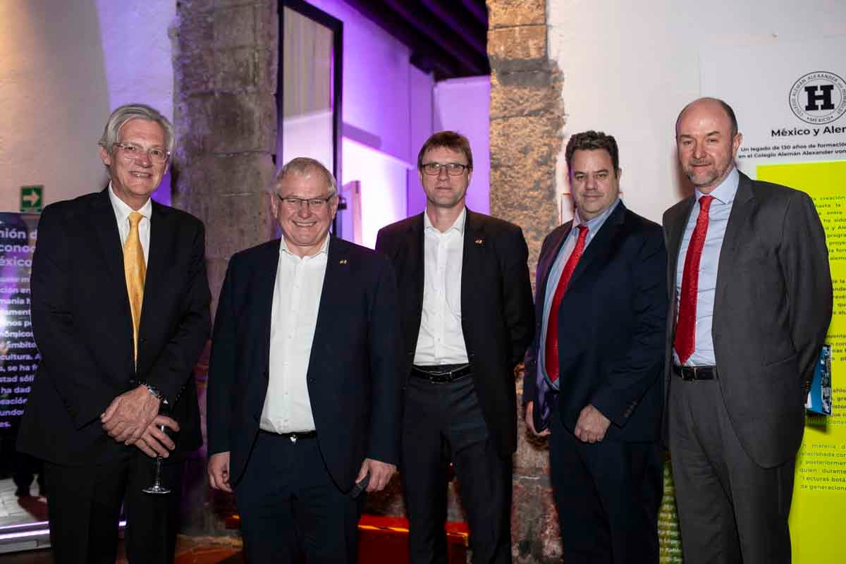 Otto Wagner, Thomas Hacker, Thomas Bruns, Alexander Koehn y Hans Kritzler. (Foto: Esteban Torreblanca)