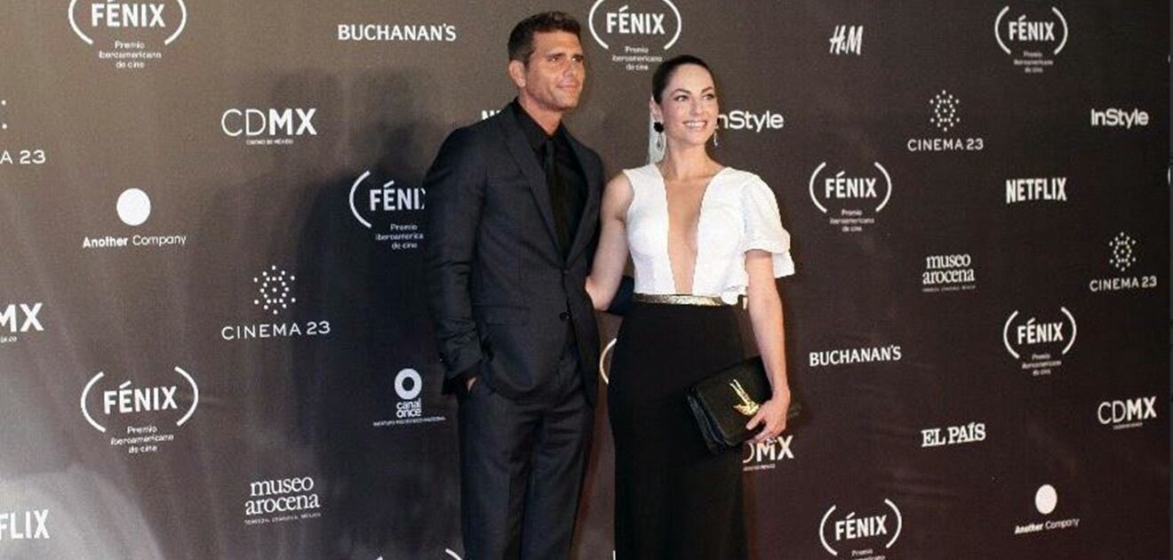 <p>Bárbara Mori y Christian Meier acudieron juntos a la entrega de los Premios Fénix. <strong>(Fotos: Instagram, Archivo El Universal)</strong></p>
