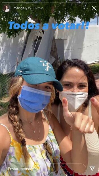 Así votaron Paulina Peña, Ludwika Paleta y más personalidades este domingo de elecciones