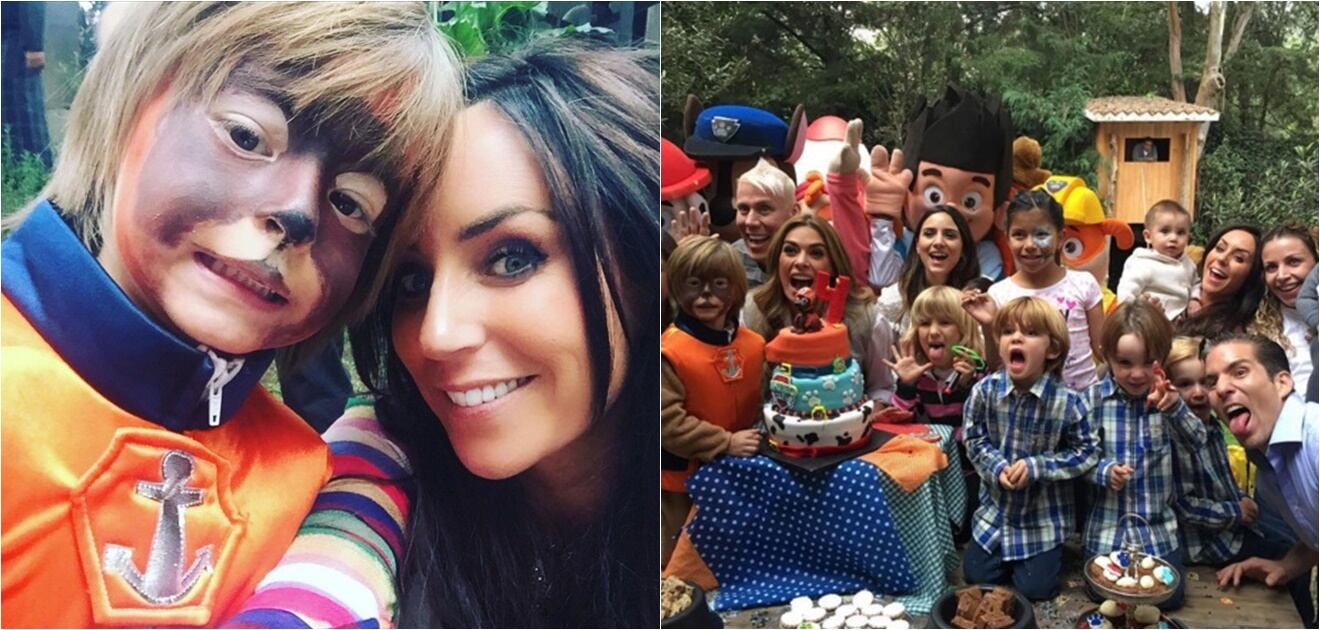 <p>El festejado y sus amiguitos la pasaron bomba en la fiesta temática.  <strong>(Fotos: Instagram)</strong></p>