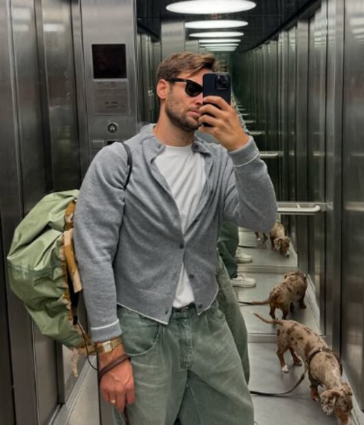 Simon Jacquemus, el diseñador y amigo de Dua Lipa / Foto: Instagram