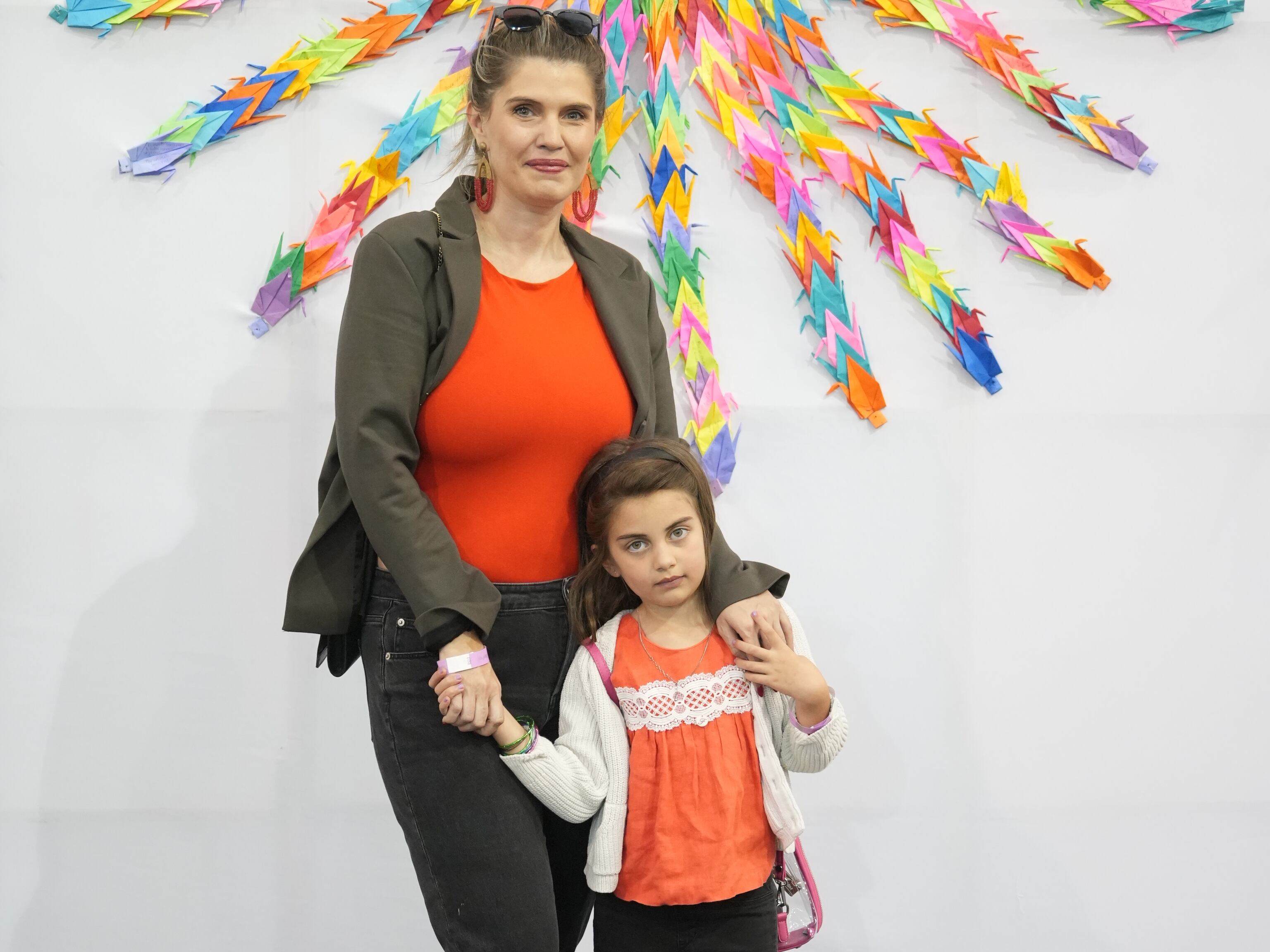 Lorenza Sánchez y Elena Amozurrutia. (Foto: Leonardo Gómez)