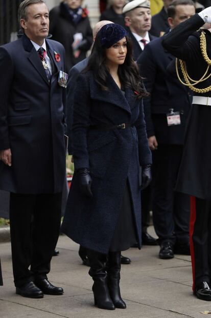Meghan Markle y la novia de Cristiano Ronaldo, enamoradas de las botas de piel de Victoria Beckham