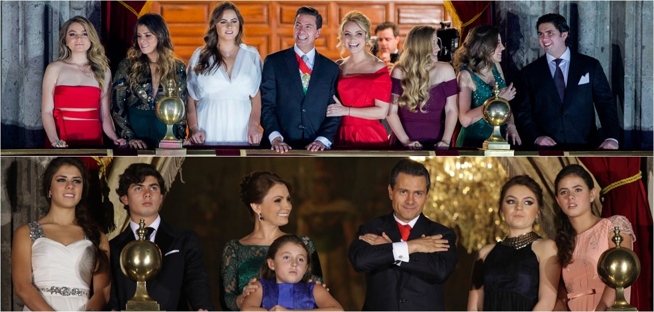 <p>Fotos: Instagram y Presidencia</p>
