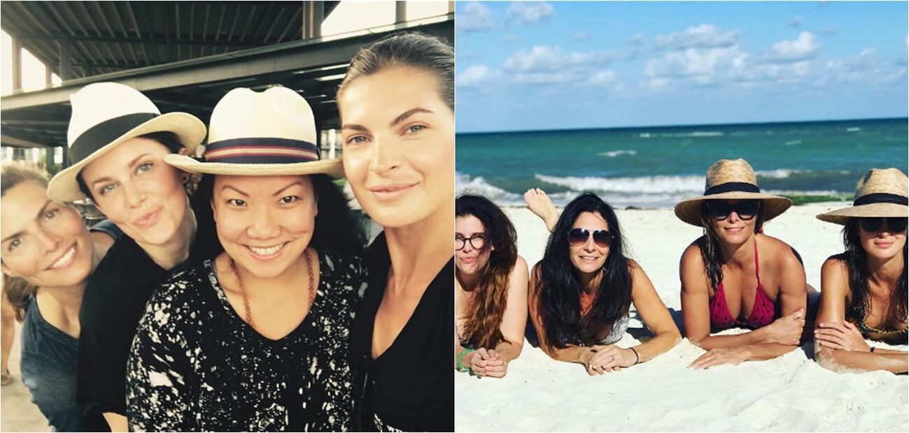 Las románticas vacaciones en México de Yaya Kosikova y Montserrat Oliver 