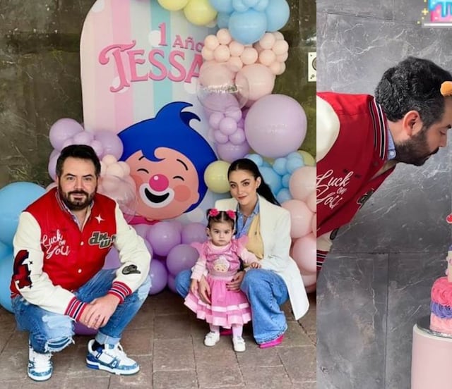 Fotos: Así fue la primer fiesta de cumpleaños de Tessa, hija de José Eduardo Derbez
